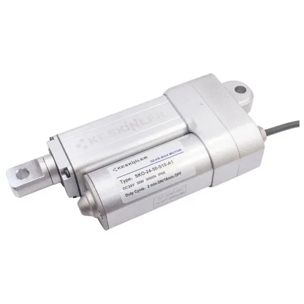 SKO-24 24V 50mm 30W Lineer Aktüatör Motor
