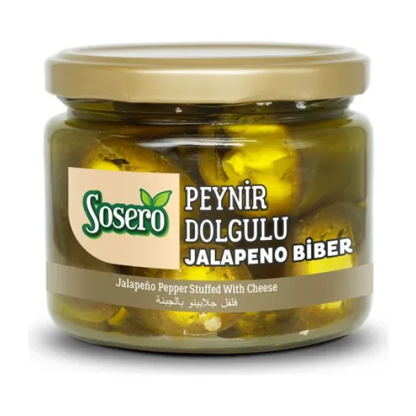 Sosero Peynir Dolgulu Jalapeno Biber 290 gr