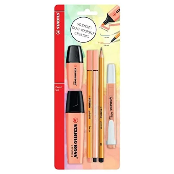 Stabilo Tek Renk Pastel 6'lı Kalem Seti