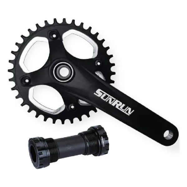 Sunrun 32T Tek Yaprak 7-8-9-10-11 Vites Hollowtech Aynakol 170mm