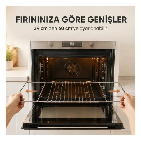 Supervac Ayarlanabilir Fırın Izgara Teli