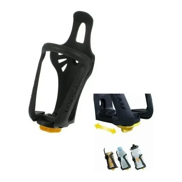 Topeak Modula Cage Ex Genişlik Ayarlı Plastik Matara Kafesi Siyah