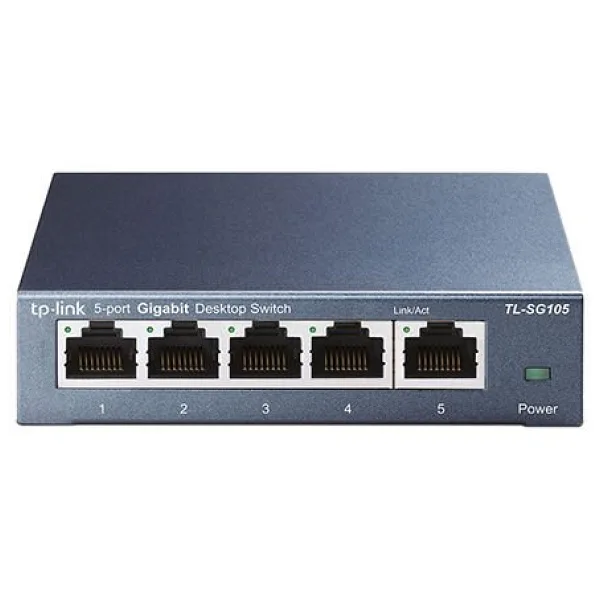 TP-LINK Omada TL-SG105 5 PORT METAL GIGABIT SWİTCH