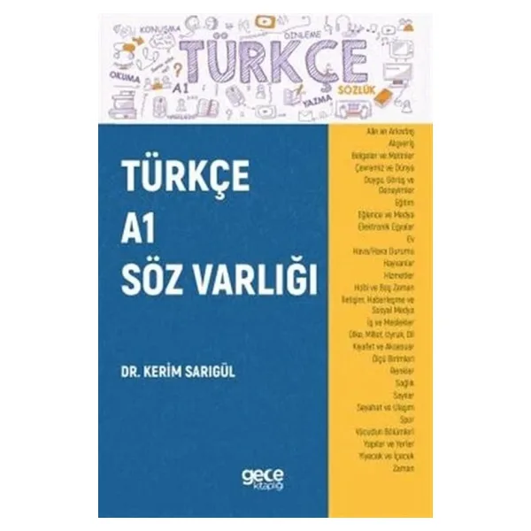Türkçe A1 Söz Varlığı - Kerem Sarıgül