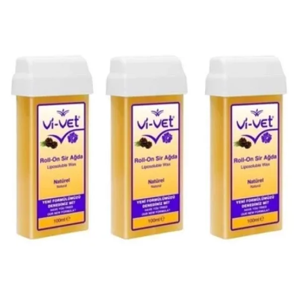Vi-Vet Naturel 100 ml 3 Adet Roll-On Sir Ağda