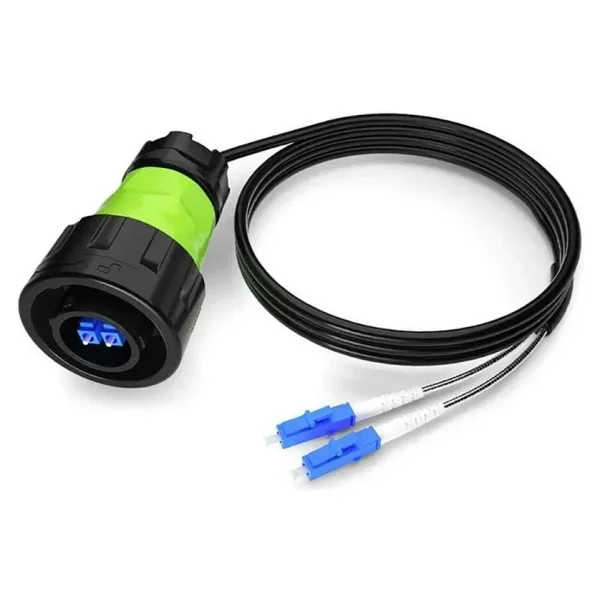 YM24-F0-LC-LC-0D5M-001 Su Geçirmez Fiber Optik Konnektör - Erkek