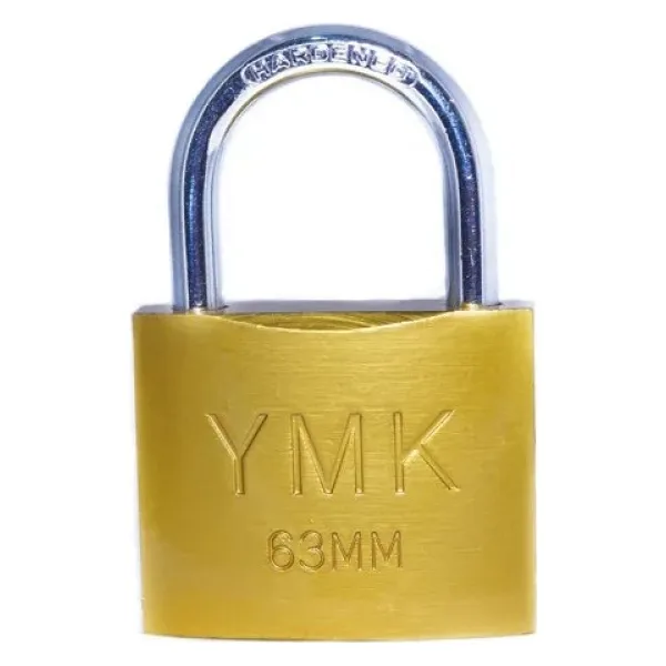 YMK Eko Sarı Boyalı Kısa Kancalı Asma Kilit 32mm
