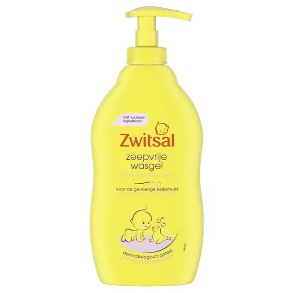 Zwitsal Baby Zeepvrije Wasgel Sabun İçermeyen Yıkama Jeli 400 ml