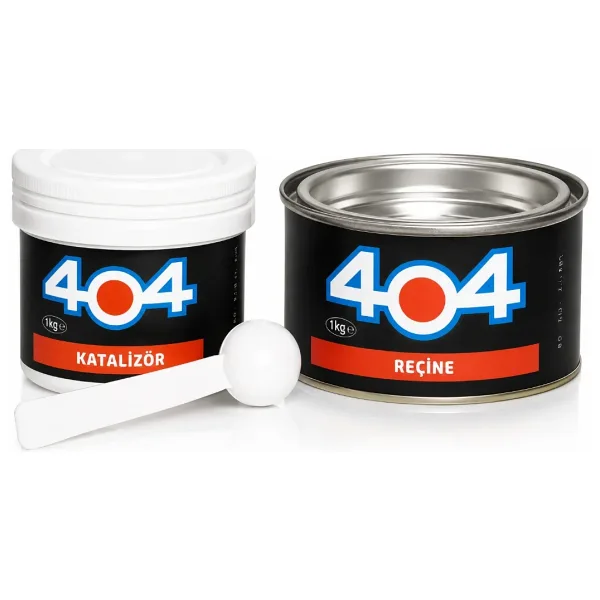 404 METALİZE PLASTİK ÇELİK KARIŞIMLI YAPIŞTIRICI 100 GR