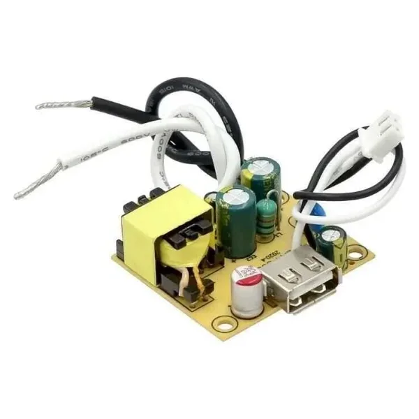 AC 220V - DC 5V 2A USB Voltaj Dönüştürücü