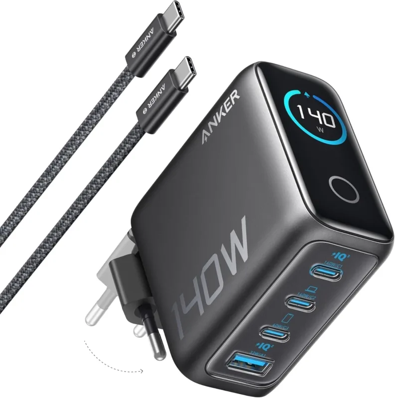 Anker B2697 140 W Type-C Kablolu Hızlı Şarj Aleti