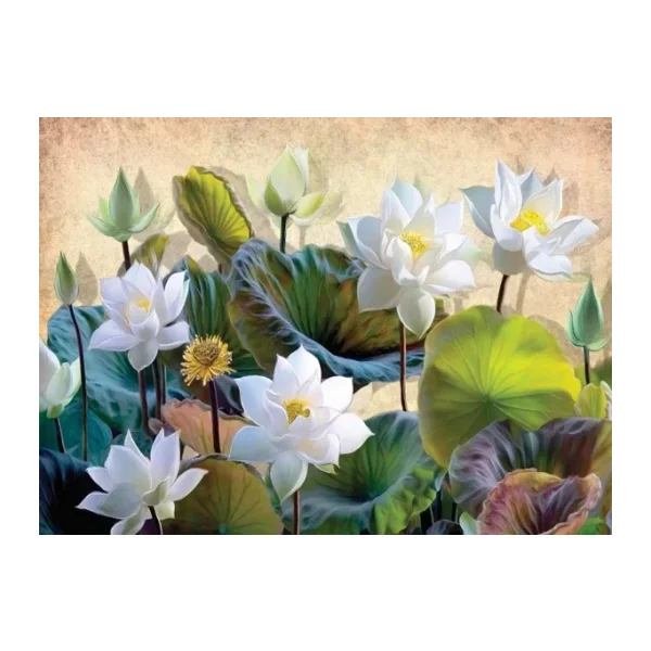 Art Puzzle Nilüfer Çiçekleri Puzzle 1000 Parça 5189