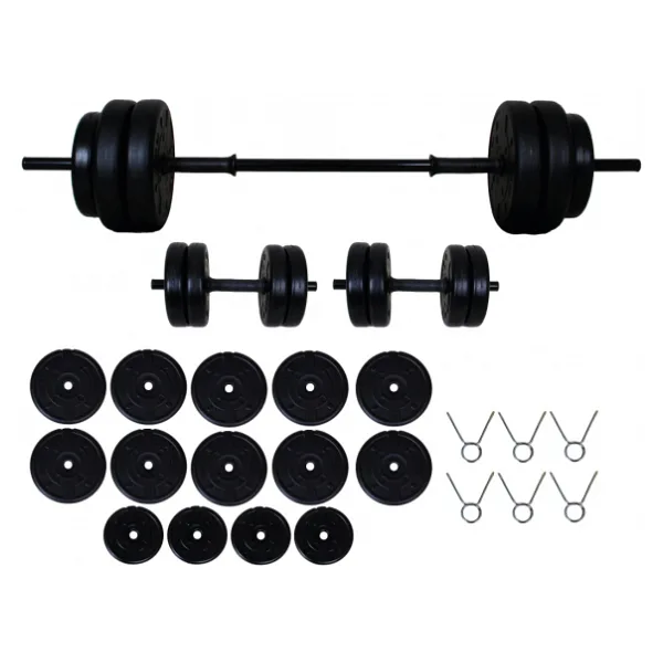 Aydın Sport 65 kg Dambıl Seti, Halter Seti ve Ağırlık Fitness Seti