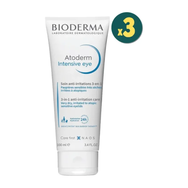 Bioderma Atoderm Intensive Eye Cream 100 ml 3 Adet