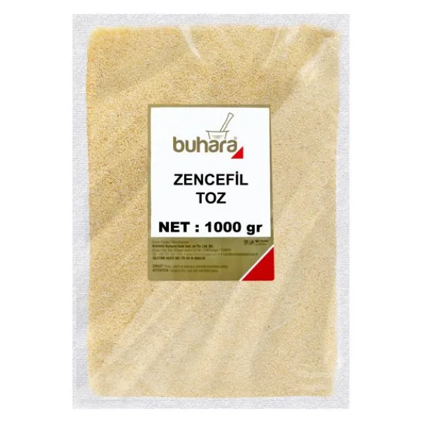 Buhara Baharat Toz Zencefil 1 kg