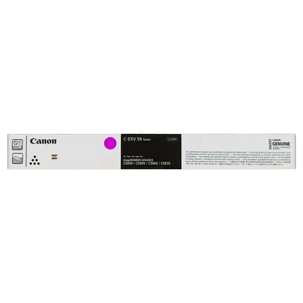 Canon C-EXV-58M 3765C002 Kırmızı Toner