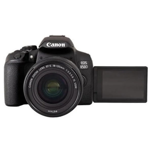 Canon EOS 850D + 18-135mm Lens DSLR Fotoğraf Makinesi