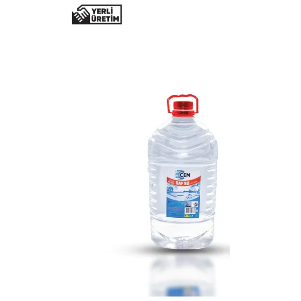 Cem Car Care Saf Su Ütü Ve Akü Suyu 5 Lt