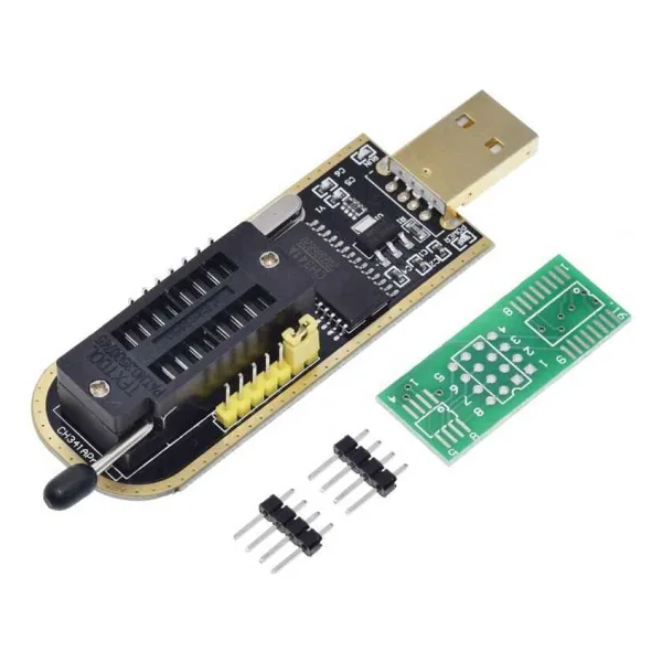 CH341A EEPROM Flash Bios USB Programlayıcı - 24/25 Serisi