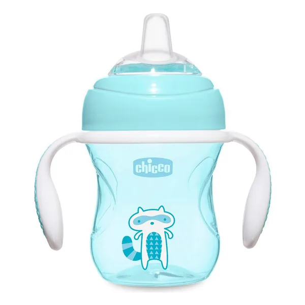 Chicco 4 Ay+ Yumuşak Uçlu 200 ml Geçiş Bardağı