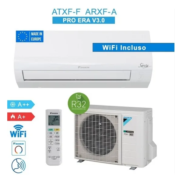 Daikin Atxf71 Siesta Sensira 24000 Btu/H Atxf71 Inverter Klima R32