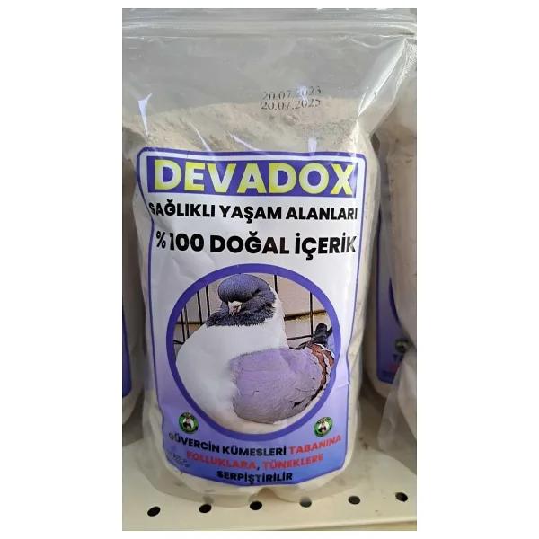 Devadox Biteson - Güvercinler Için Doğal Bit Pire Tozu 500 Gr