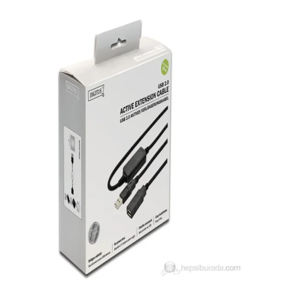 Digitus DA-73100-1 10 m USB 2.0 Uzatma Kablosu