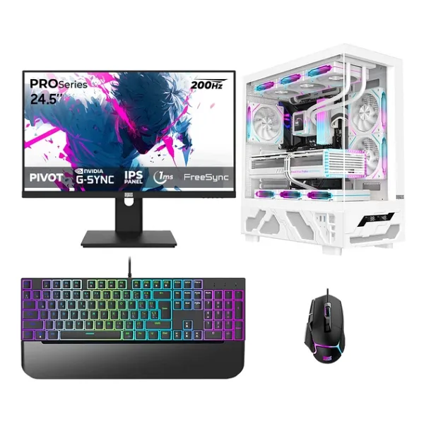 Dragos Drx7996 İ5 14400F 16Gb Ram 512Gb M2 Nvme Ssd 12Gb Rtx5070 24.5 İnç 200Hz 1Ms Oyuncu Oem Paket