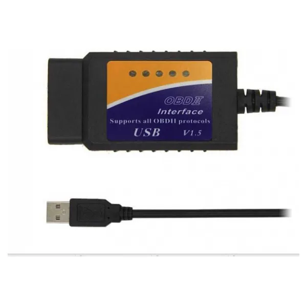 ELM327 Araç Arıza Tespit Cihazı OBD2 V1.5 (USB)