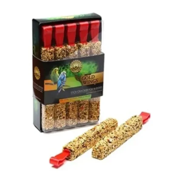 Gold Wings Premium 10'lu Ballı ve Meyveli Muhabbet Kuşu Krakeri
