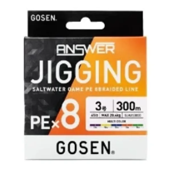 Gosen Answer Jigging 8X 300 m 0.33 mm 25 kg İp Misina