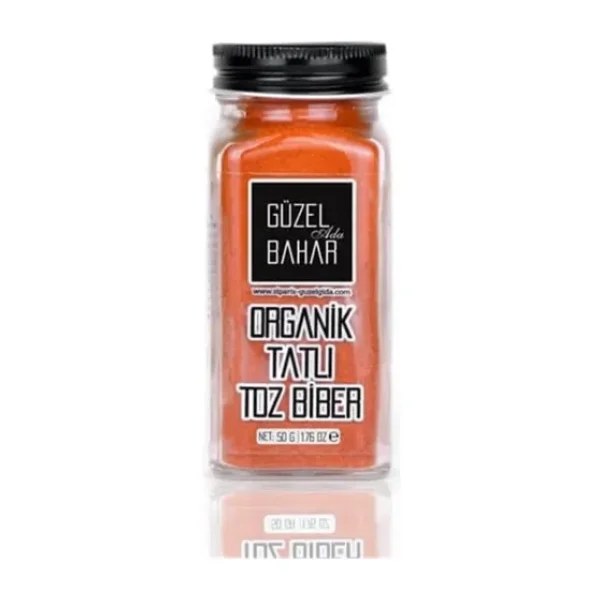 Güzel Ada Gıda Organik 50 gr Tatlı Toz Biber