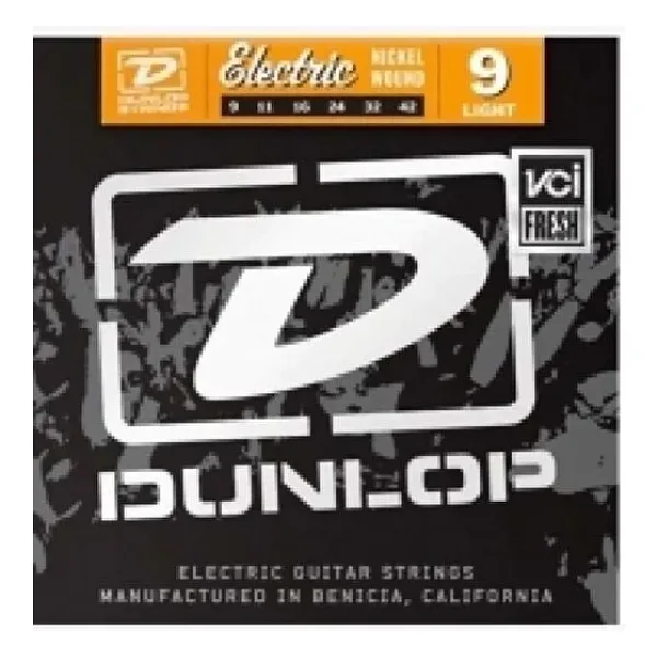 Jim Dunlop Den0942 Nickel Light Elektro Gitar Teli (9-42)