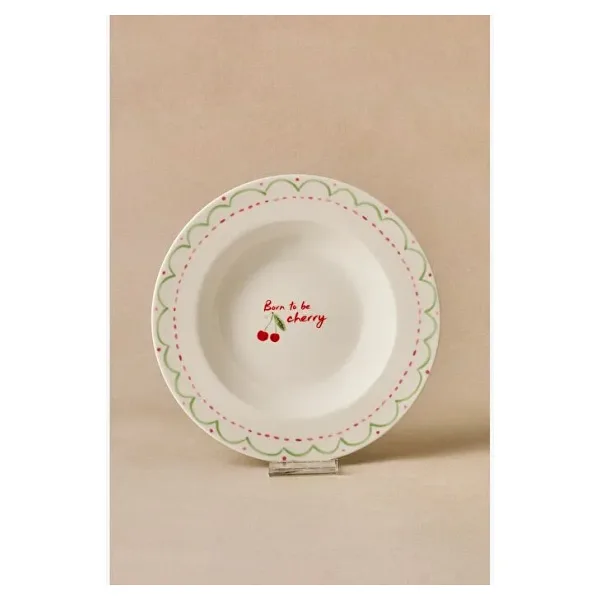 Karaca Cherry Time 20 cm Çukur Tabak
