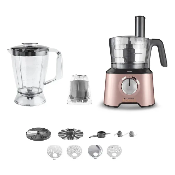 Karaca Mastermaid Power Multifunctional 10 in 1 Mutfak Robotu 2000W Rosegold - Rosie