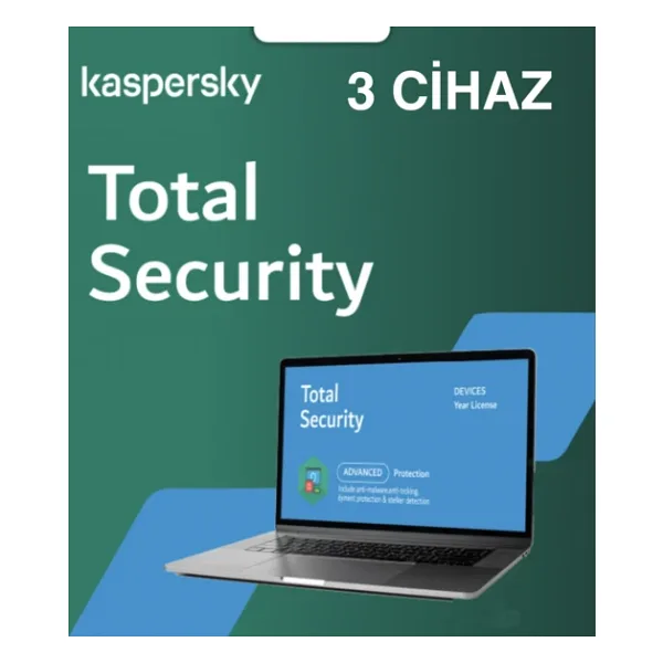 KASPERSKY Total Security ( 3 Cihaz ) 1 Yıl