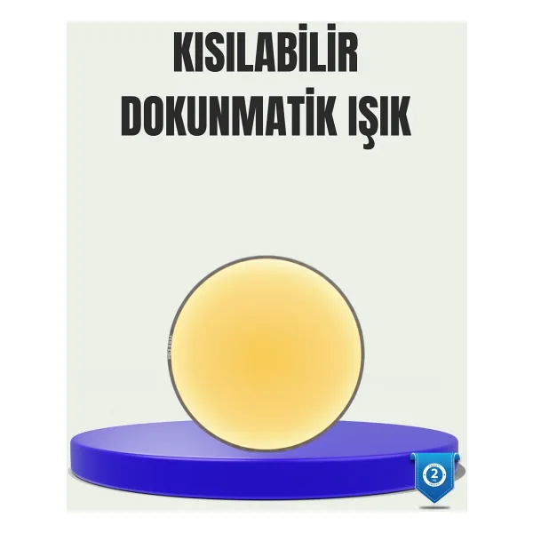 LED Hareket Sensörlü Gece Lambası Kablosuz Duvar Tipi