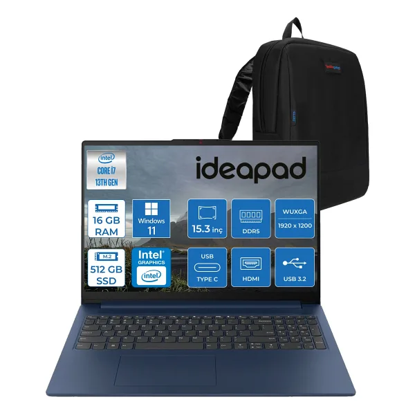 Lenovo IdeaPad Slim 3 15IRH10 83K10060TR i7-13620H 16 GB 512 GB SSD UHD Graphics 15.3