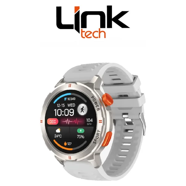 LinkTech LT Watch S93 Premium Gri Akıllı Saat