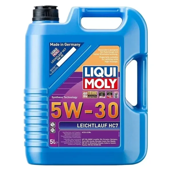 Liqui Moly Leichtlauf HC7 5W-30 5 lt Motor Yağı