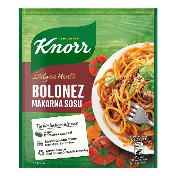 Makarna Sosu Italyan Usulü Bolonez 45 G