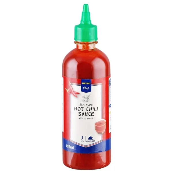 Metro Chef Sriracha Sos 495 ml Hot Chili Sauce