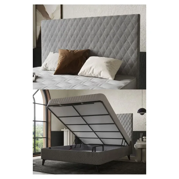 MODAMED Pro Ikili Set, Çift Kişilik Baza Başlık Seti, Yatak Seti (BAZA BAŞLIK)