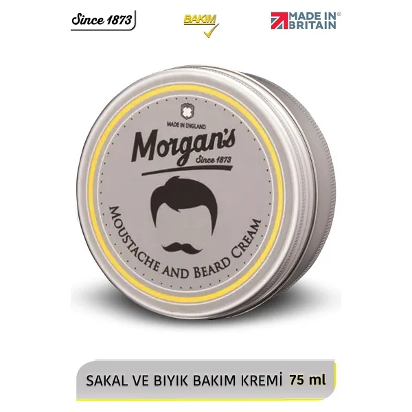 Morgan's Pomade Pomade Moustache And Beard Cream / Nemlendirici Bıyık Ve Sakal Kremi 75 ml