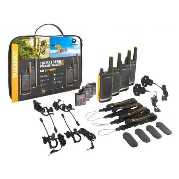Motorola T82 Extreme Quadpack 4'lü Telsiz