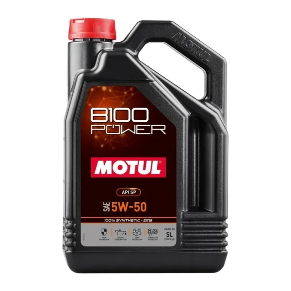 Motul 8100 Power 5W-50 5 lt Motor Yağı