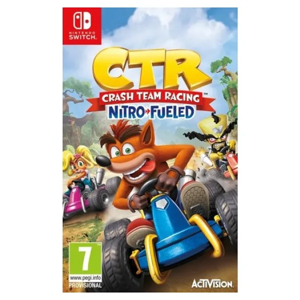 NINTENDO SWITCH OYUN CTR CRASH TEAM RACİNG NİTRO FUELED OYUN