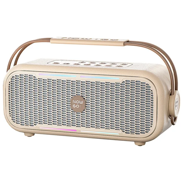 NowGo C2 Bej Bluetooth Hoparlör