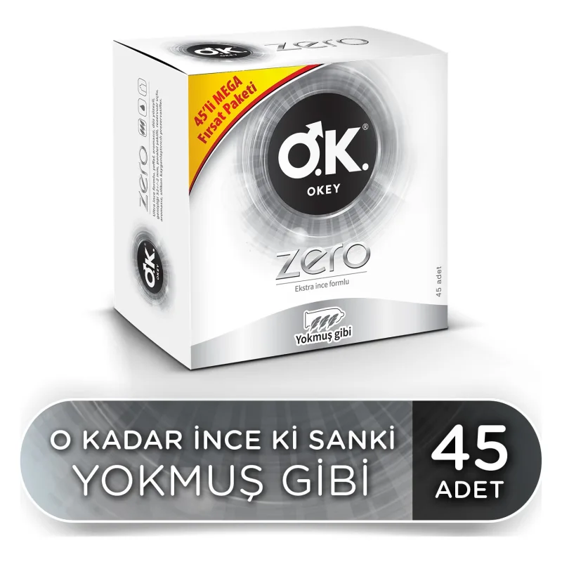 Okey Zero 45'li Prezervatif