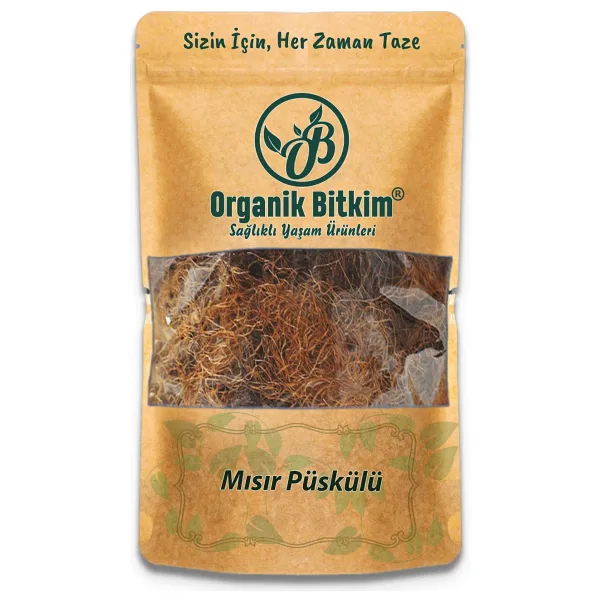 Organik Bitkim Mısır Püskülü 150 gr